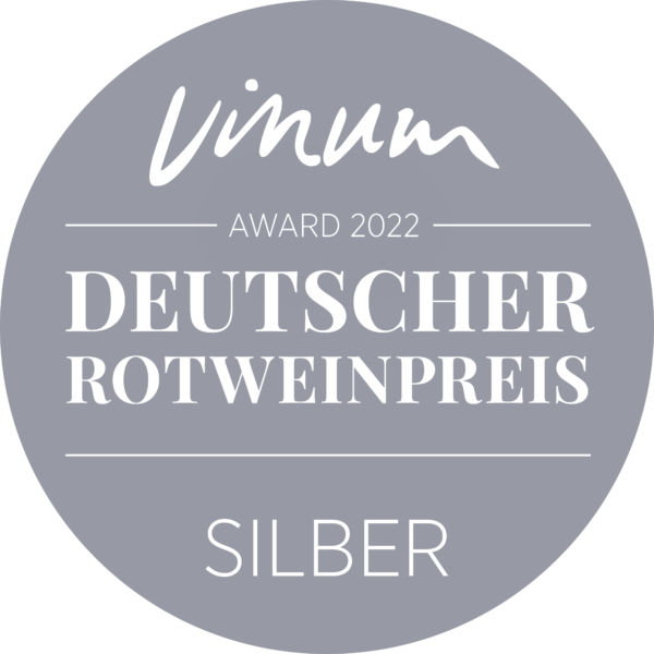 Button Deutscher Rotweinpreis 2022 Silber